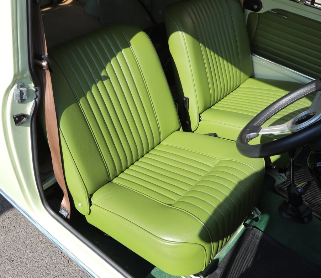 激レア］ミニクーパーS マーク1 シート表皮 当時物 